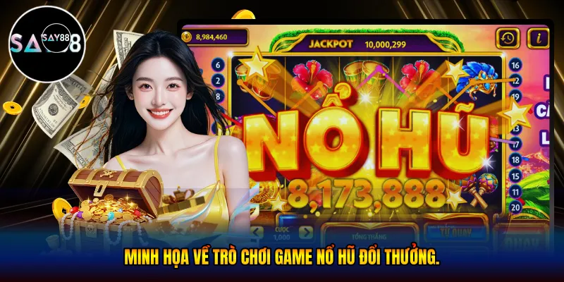 Trò chơi game nổ hũ đổi thưởng.